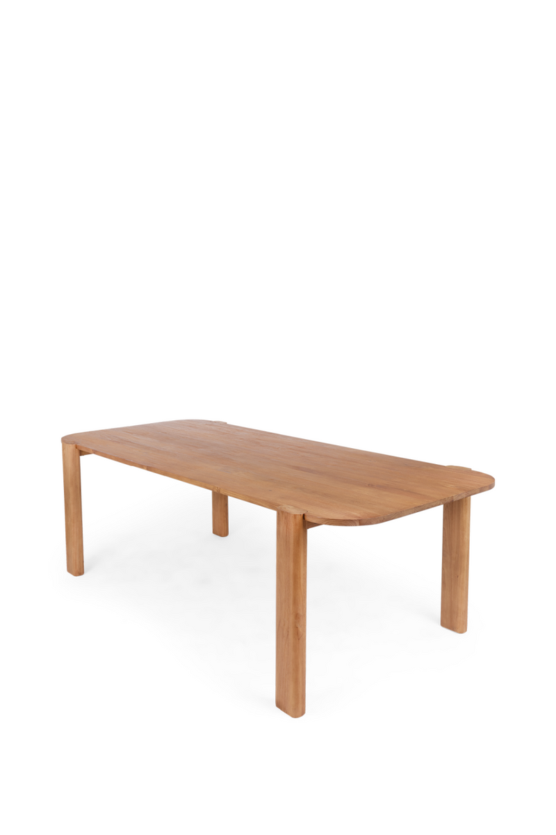 Solid Teak Minimalist Dining Table | dBodhi Pleun | Woodfurniture.com