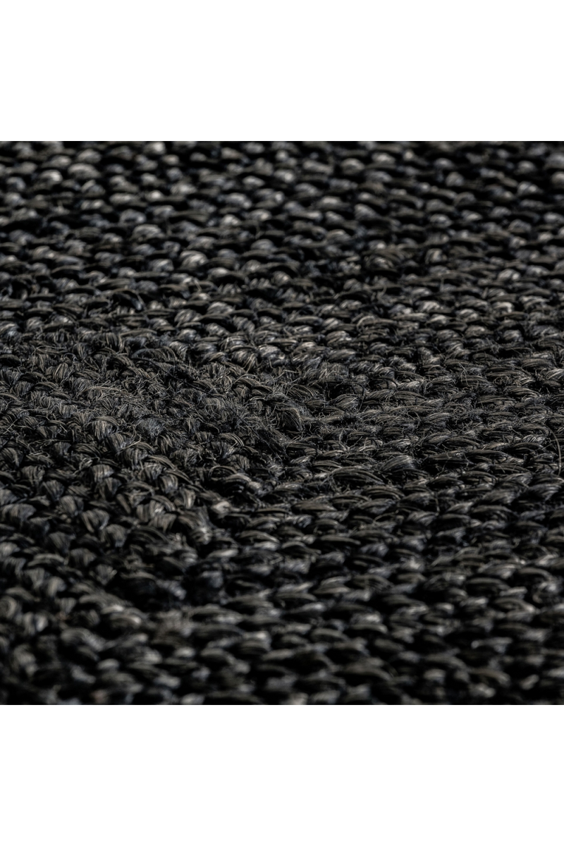 Black Natural Fiber Carpet 10' x 7' | Vical Home Kisai | Woodfurniture.com