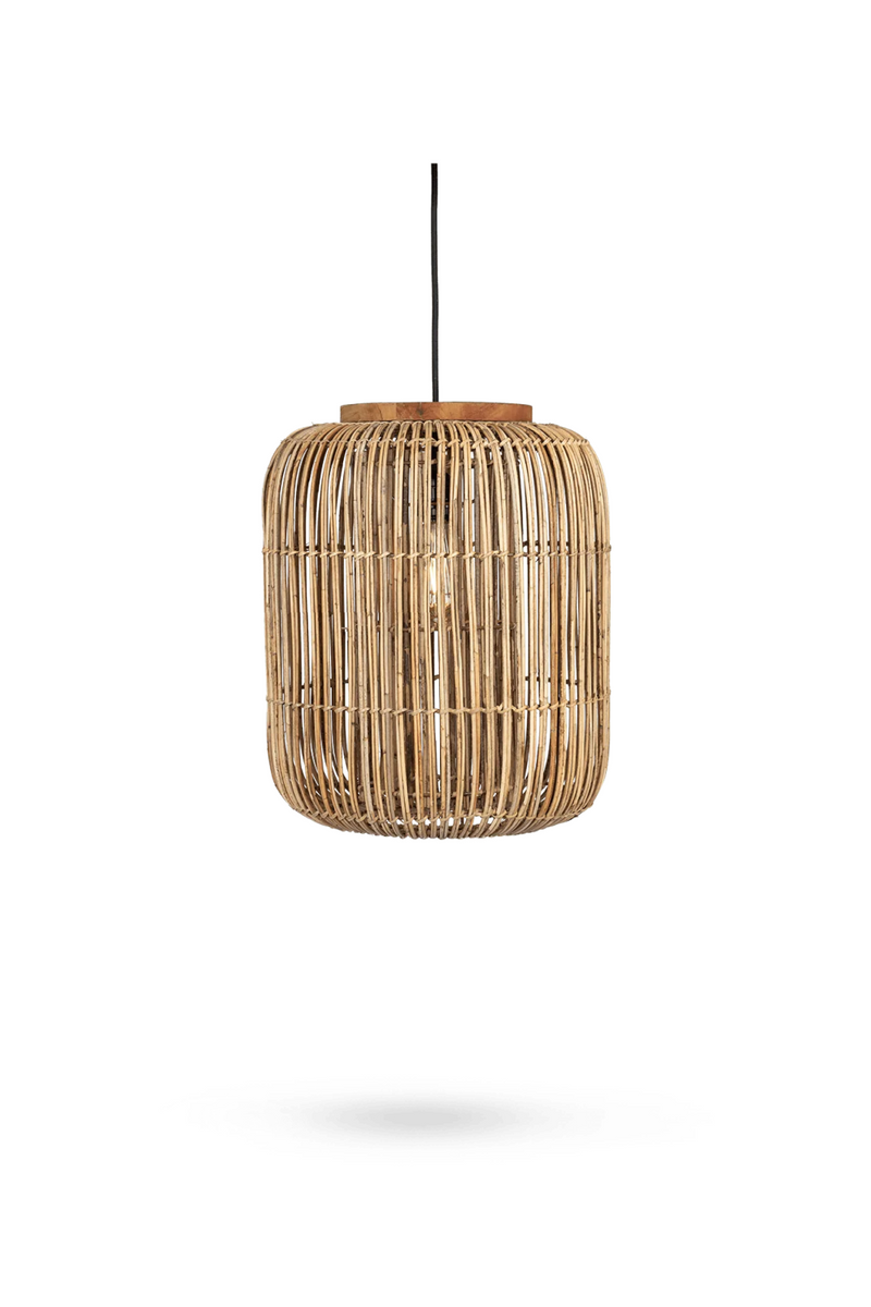 Rattan Cane Hanging Lamp | dBodhi Barrel | Woodfurniture.com