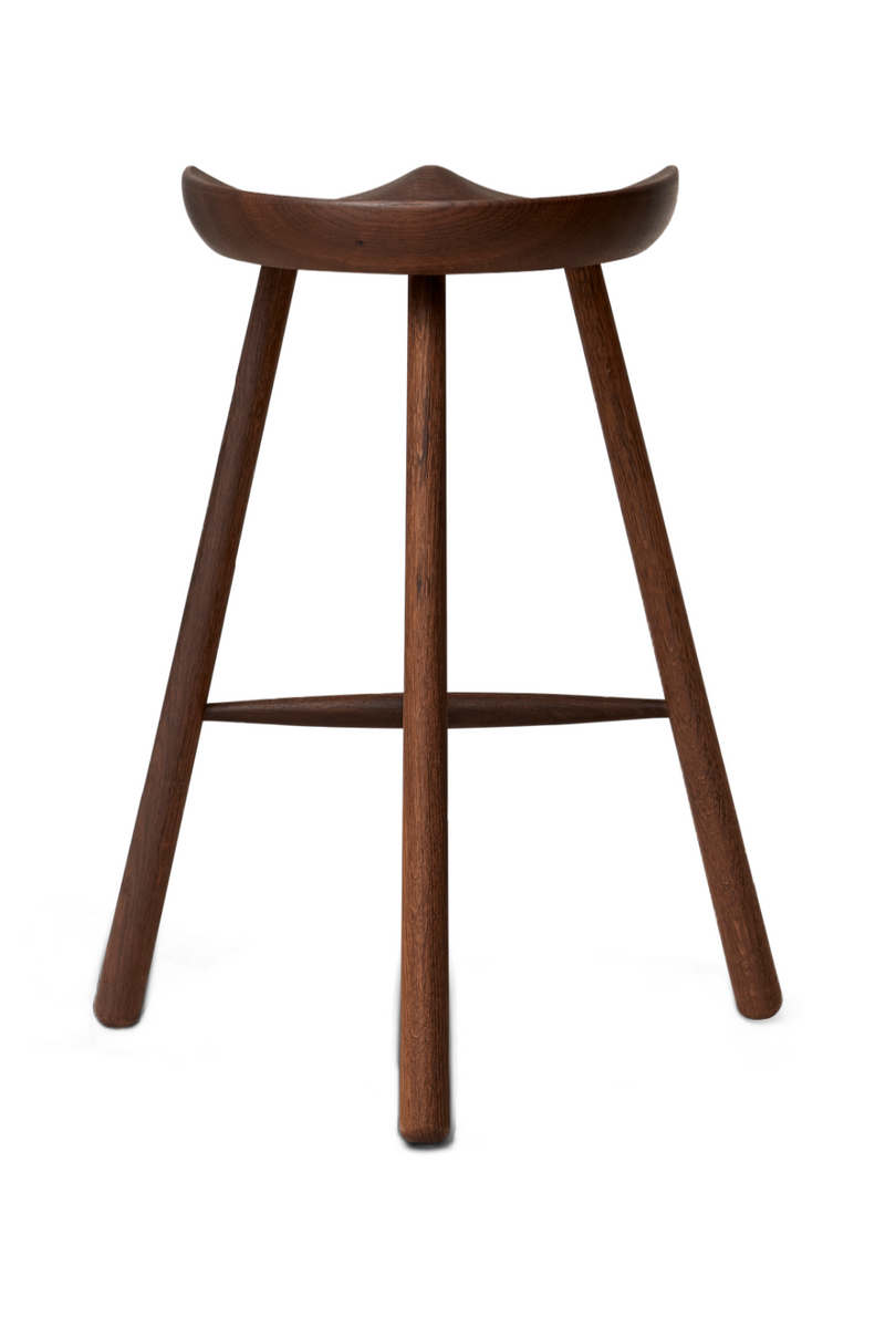 Smoked Oak Counter Stool | Form & Refine Shoemaker Chair™ | Woodfurniture.com