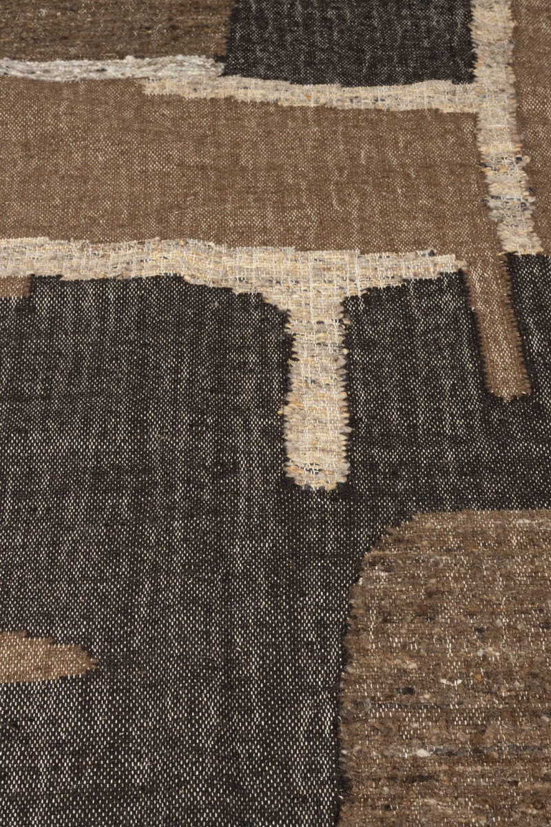 Hand-woven Wool Carpet 6'7" x 10' | Dutchbone Briton | Woodfurniture.com