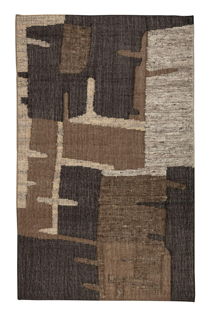 Hand-woven Wool Carpet 6'7" x 10' | Dutchbone Briton | Woodfurniture.com