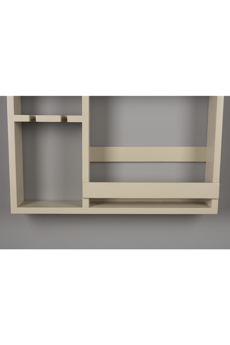 Wooden Wine Shelf | Dutchbone Myron | Woodfurniture.com