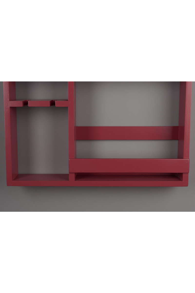 Wooden Wine Shelf | Dutchbone Myron | Woodfurniture.com