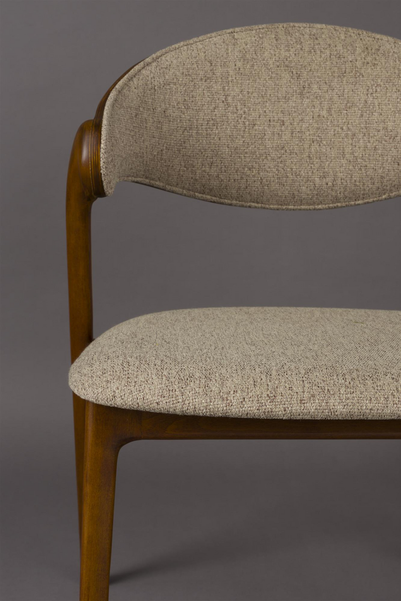 50s Cushioned Dining Chair | Dutchbone Babington | Woodfurniture.com