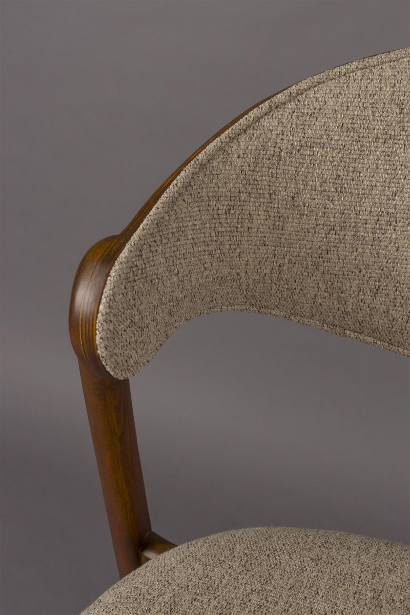 50s Cushioned Dining Chair | Dutchbone Babington | Woodfurniture.com