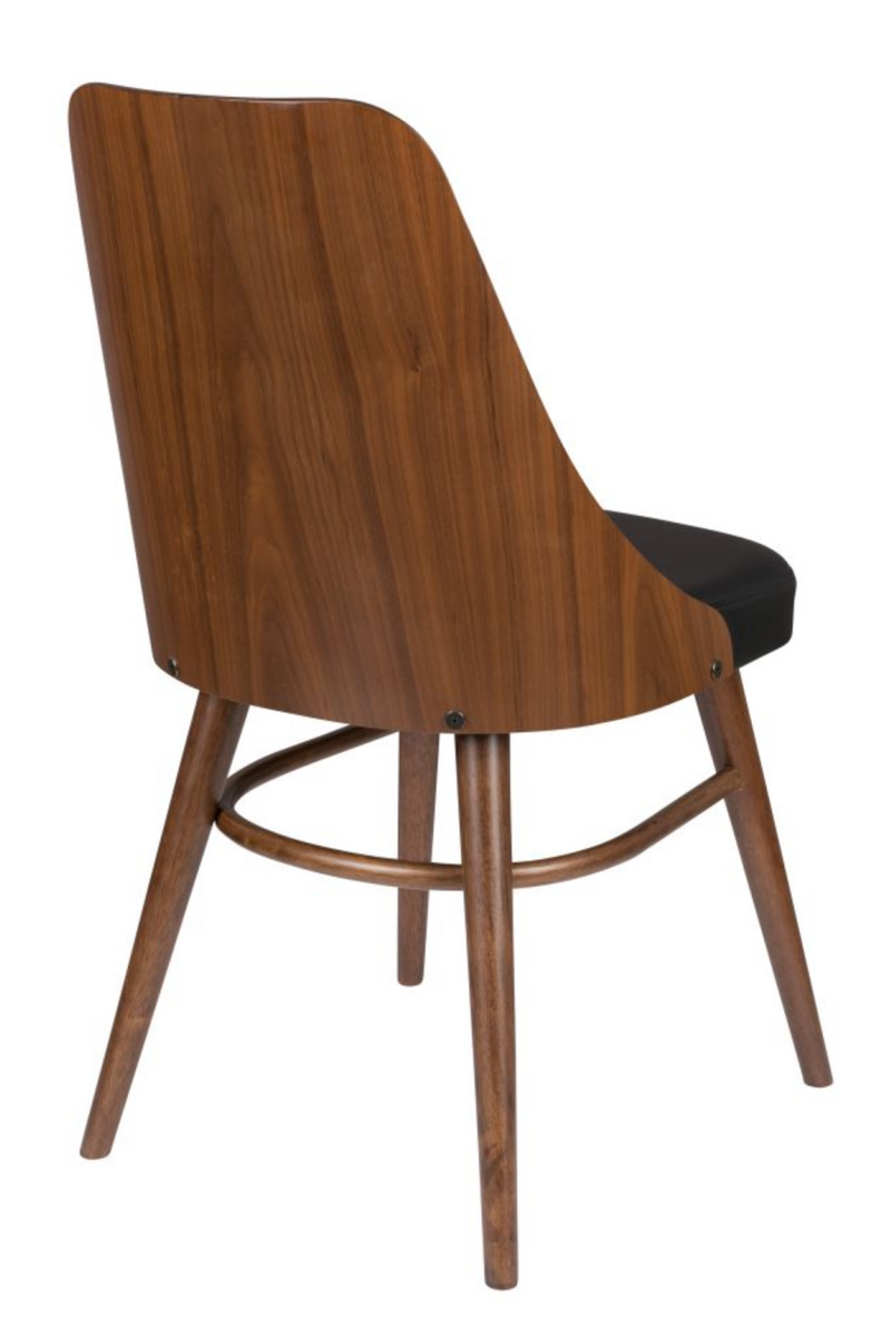 Wooden Backrest Dining Chairs (2) | Dutchbone Chaya | Woodfurniture.com