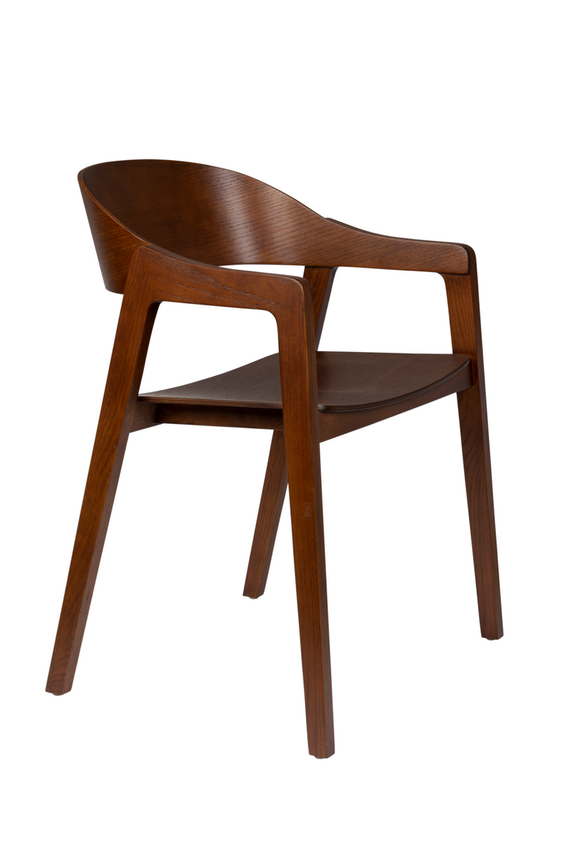 Beech Wood Dining Armchairs (2) | Dutchbone Westlake | Woodfurniture.com