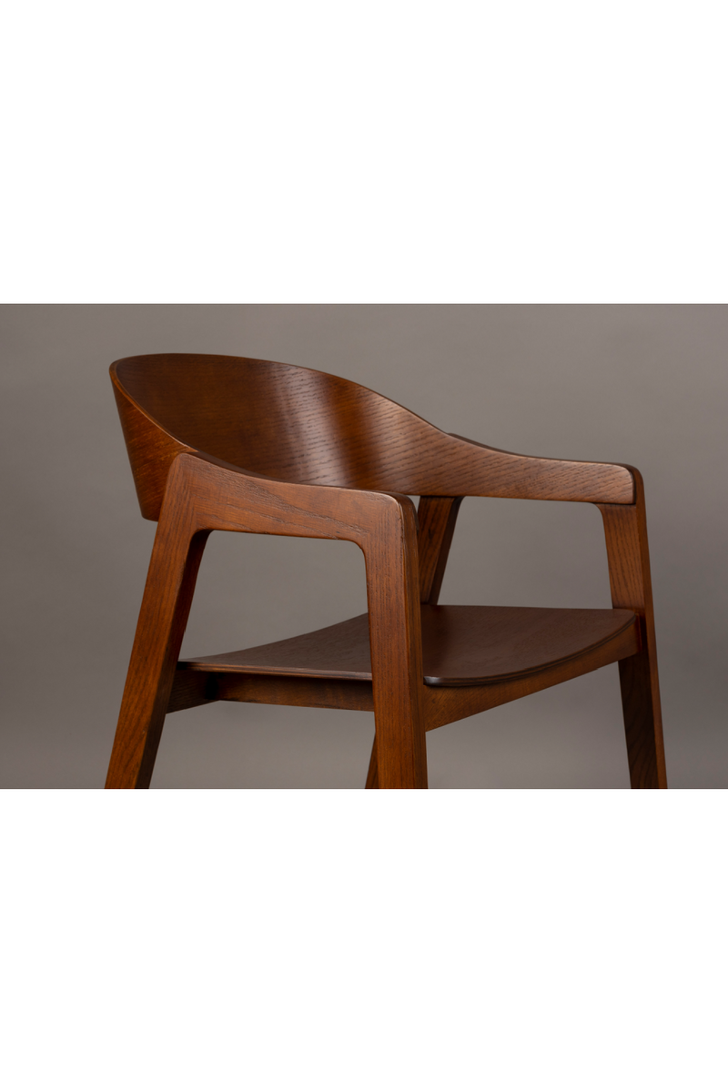 Beech Wood Dining Armchairs (2) | Dutchbone Westlake | Woodfurniture.com