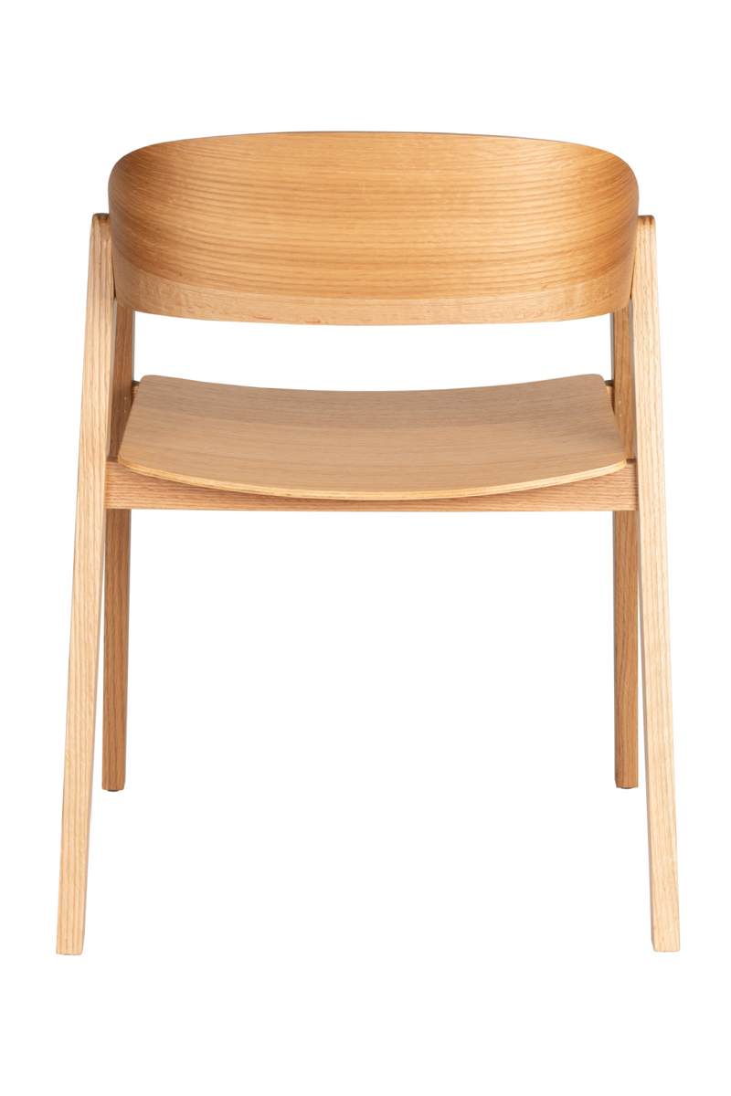 Natural Wooden Dining Chairs (2) | Dutchbone Westlake | Woodfurniture.com