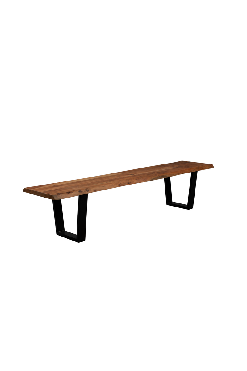 Solid Acacia Bench | Dutchbone Aka | Woodfurniture.com