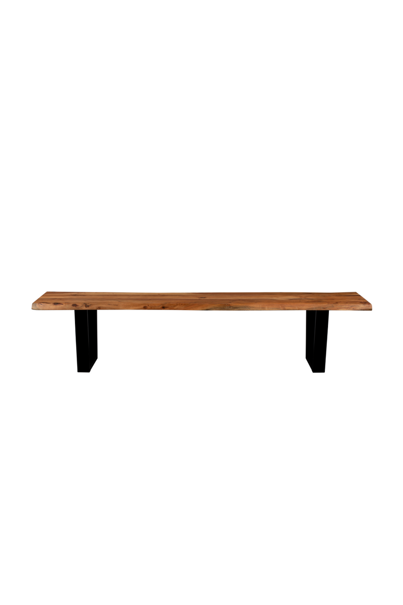 Solid Acacia Bench | Dutchbone Aka | Woodfurniture.com