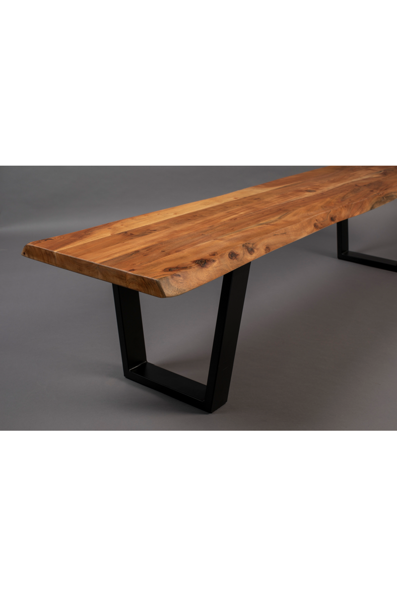 Solid Acacia Bench | Dutchbone Aka | Woodfurniture.com