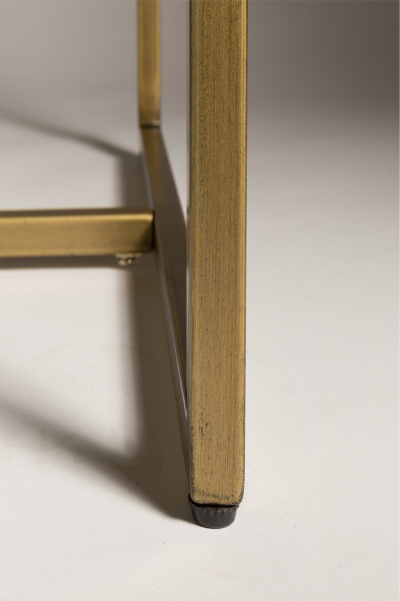 Vintage Brass Dining Table S | Dutchbone Class | Woodfurniture.com