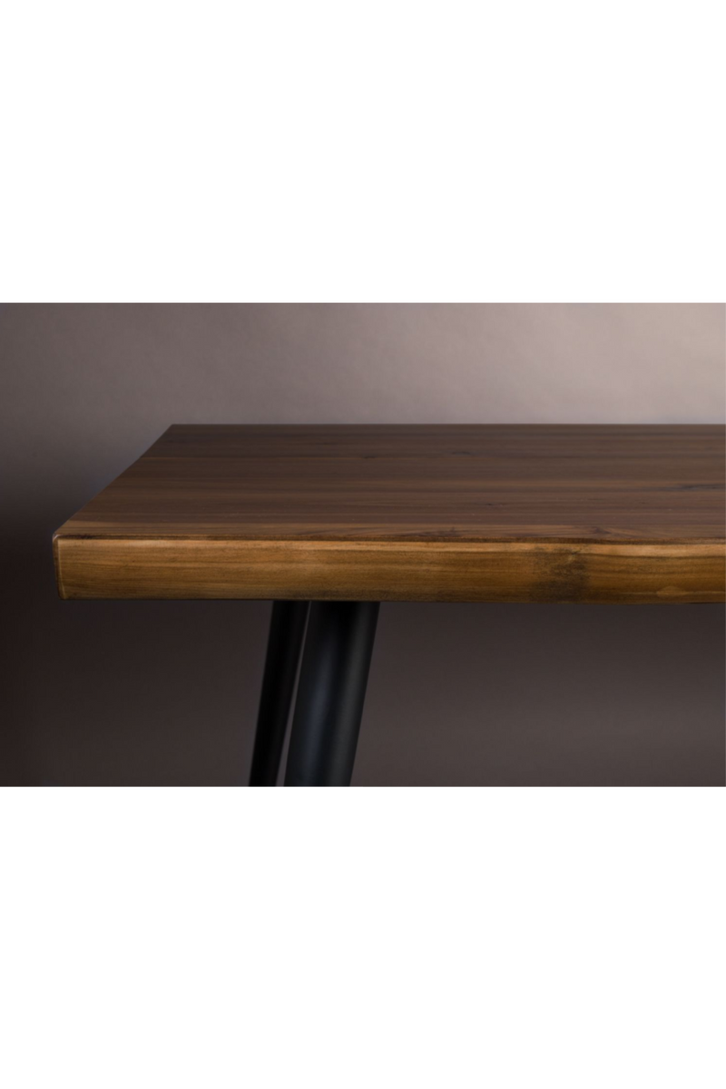 Walnut Rectangular Dining Table S | Dutchbone Alagon | Woodfurniture.com