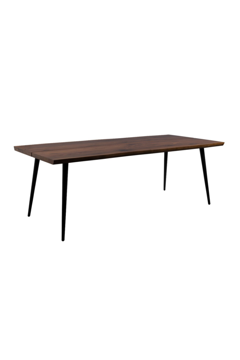 Walnut Rectangular Dining Table XL | Dutchbone Alagon | Woodfurniture.com