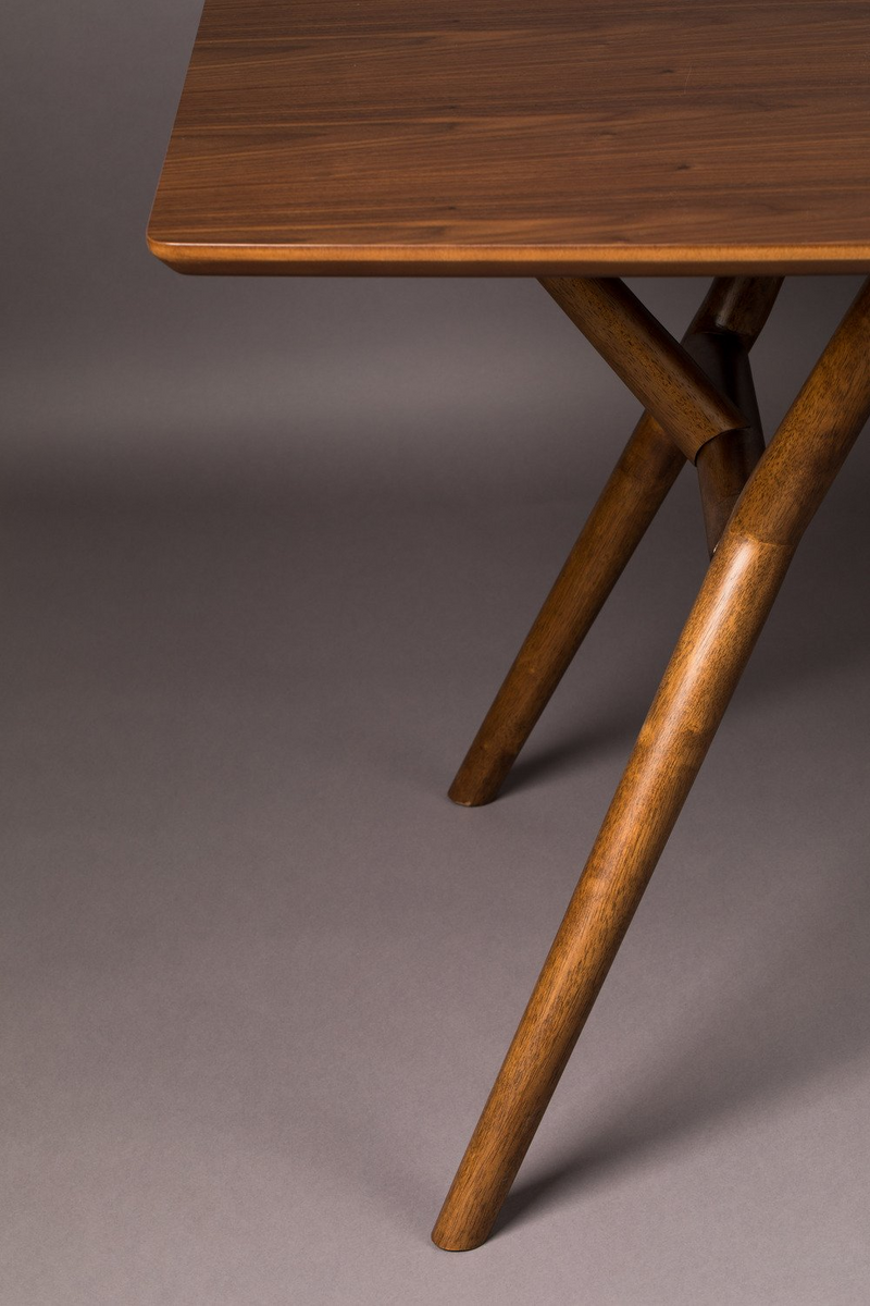 Walnut Dining Table | Dutchbone Malaya | Woodfurniture.com