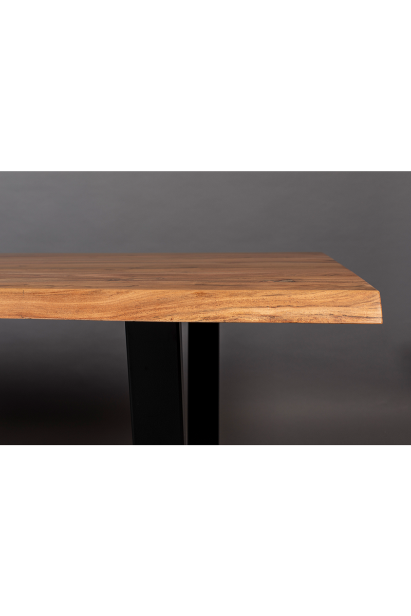 Solid Acacia Dining Table | Dutchbone Aka | Woodfurniture.com