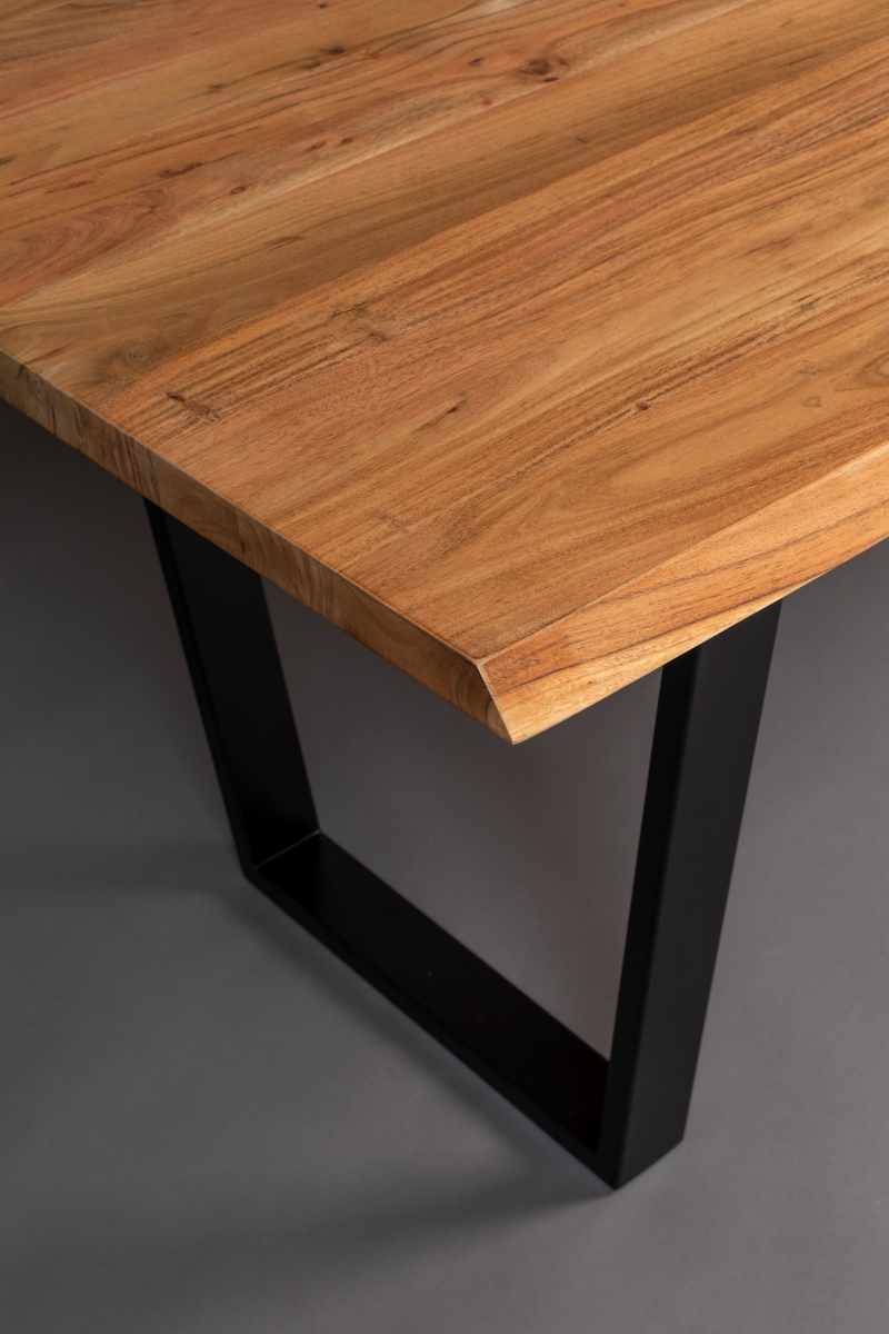 Solid Acacia Dining Table | Dutchbone Aka | Woodfurniture.com