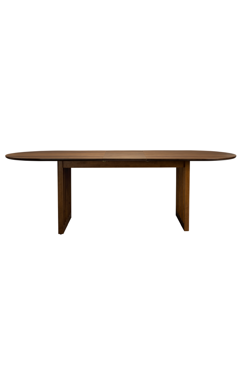 Oval Oak Adjustable Dining Table | Dutchbone Barlet | Woodfurniture.com