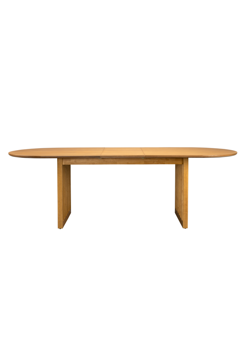 Oval Oak Adjustable Dining Table | Dutchbone Barlet | Woodfurniture.com