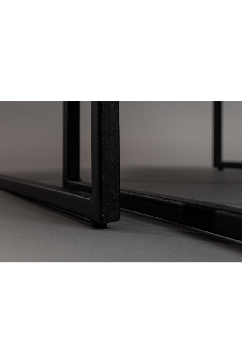 Square Black Nesting Coffee Tables (2) | Dutchbone Winston | Woodfurniture.com