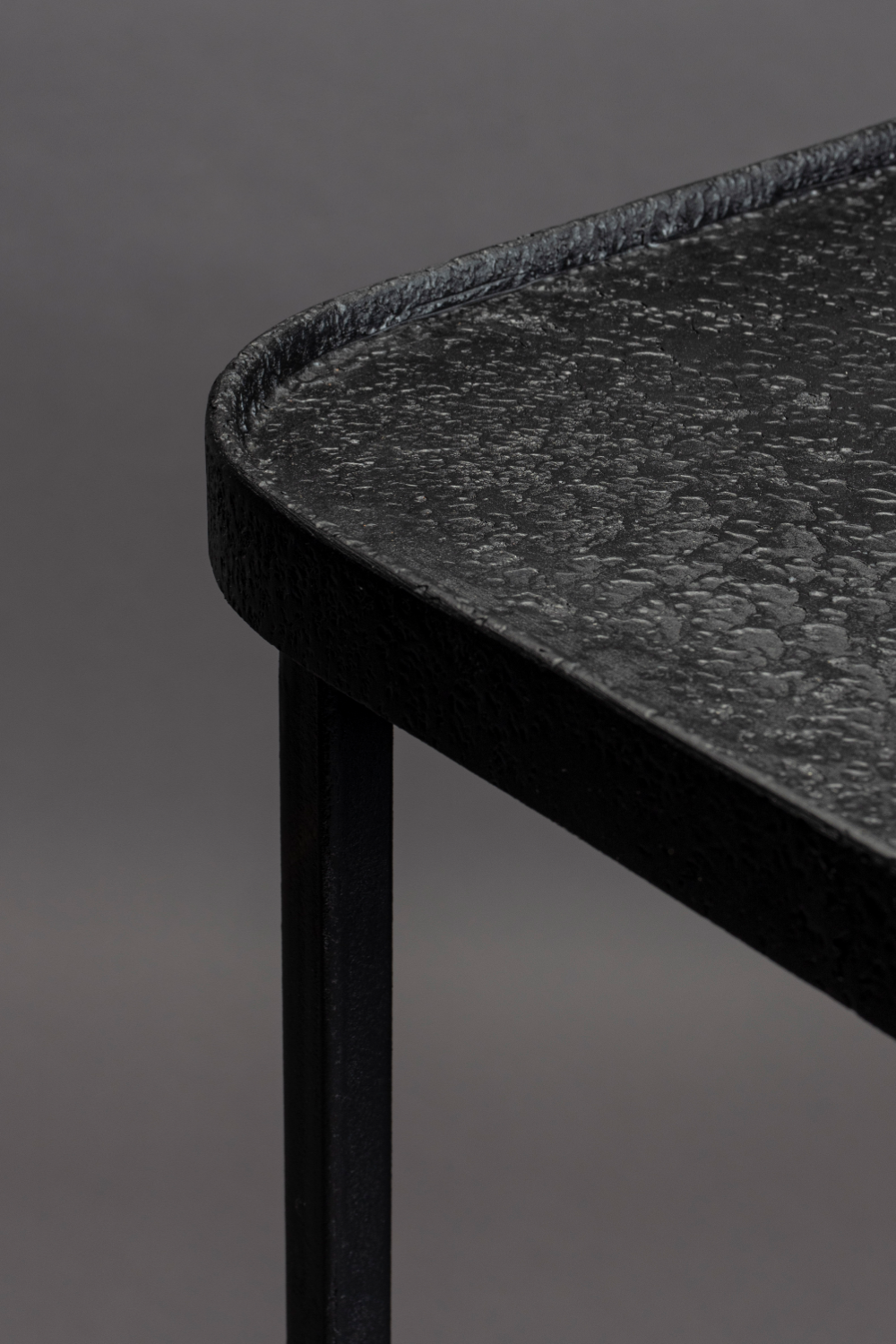 Square Black Nesting Coffee Tables (2) | Dutchbone Winston | Woodfurniture.com