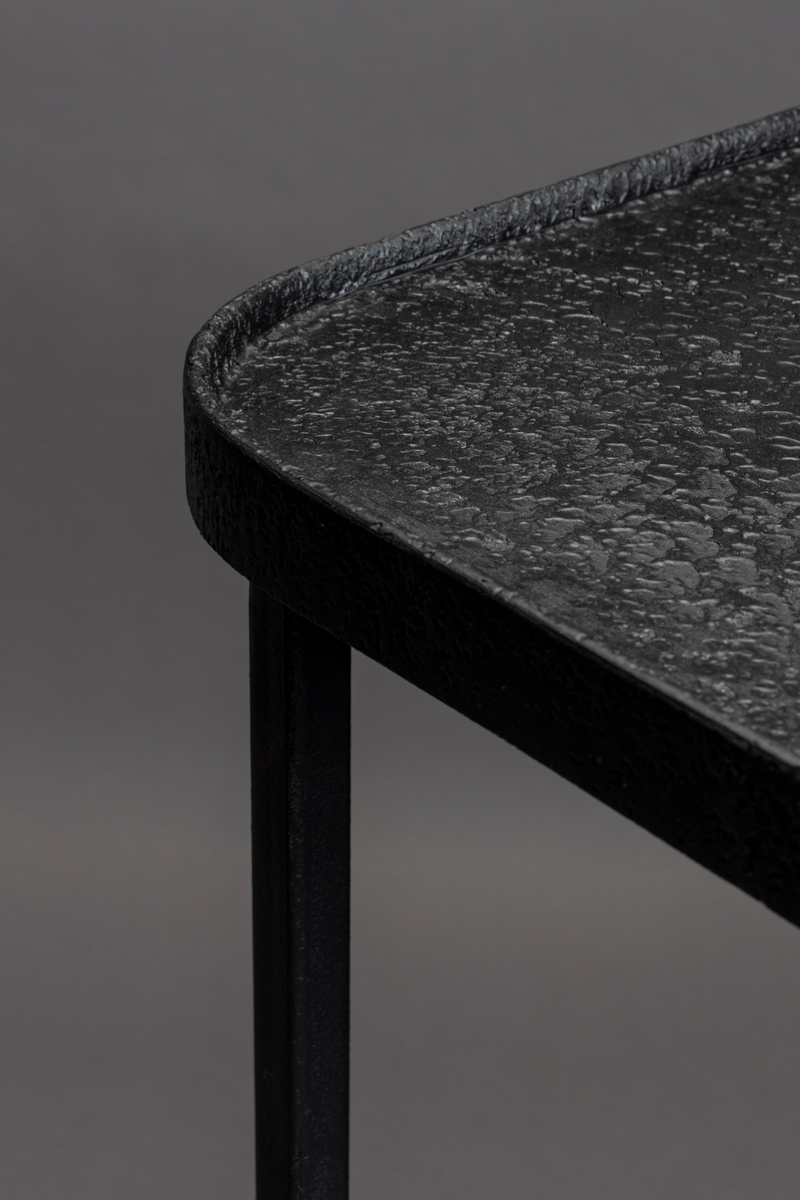 Square Black Nesting Coffee Tables (2) | Dutchbone Winston | Woodfurniture.com