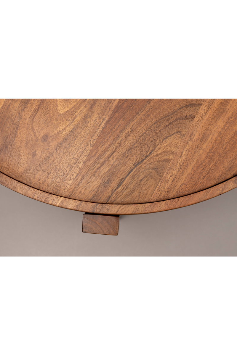 Acacia Round Coffee Table | Dutchbone Shane | Woodfurniture.com