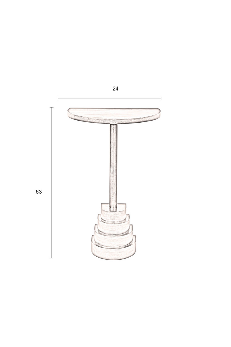 Lacquered Wood Wall Side Table | Dutchbone Lina | Woodfurniture.com