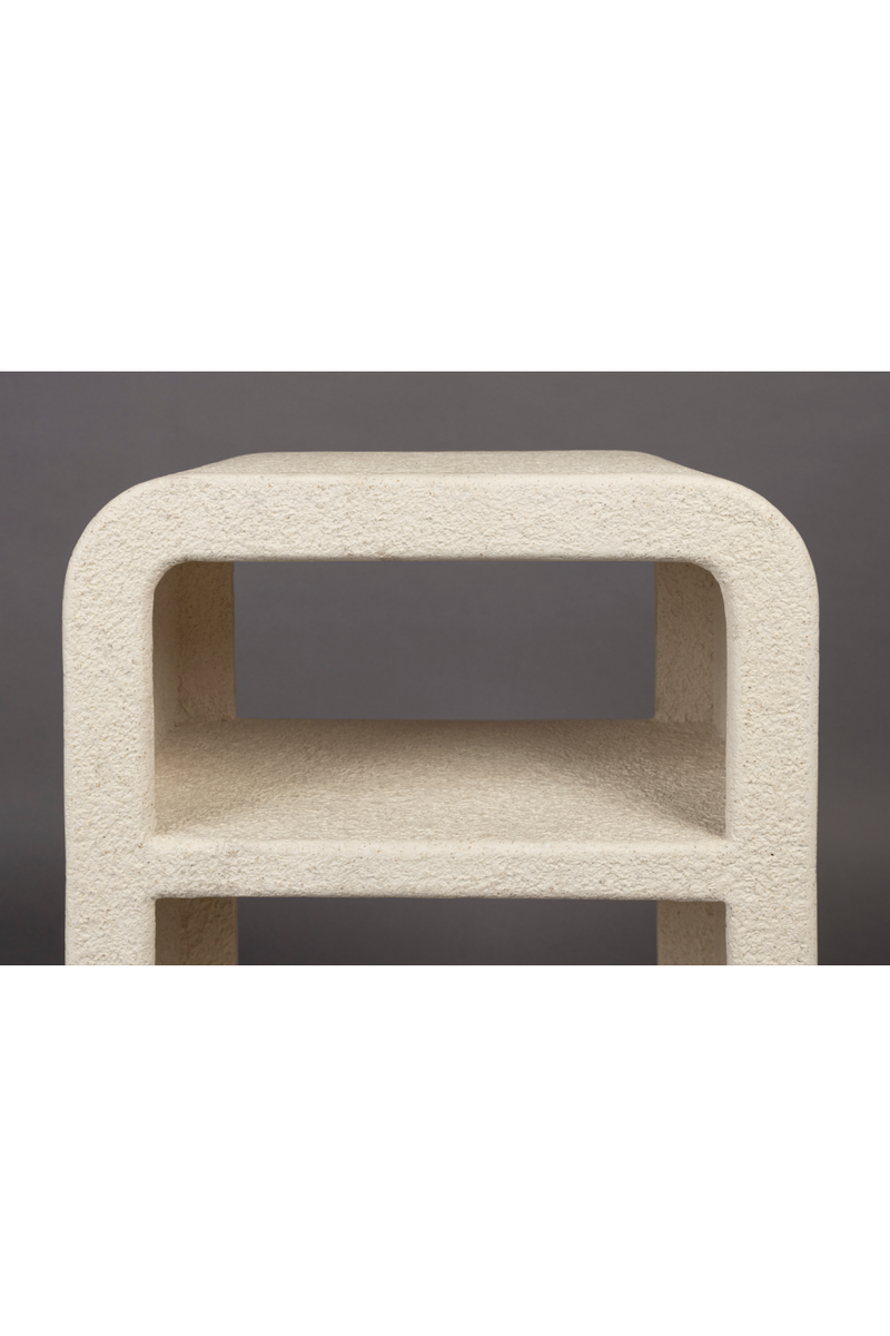 Beige Modern Bedside Table | Dutchbone Veda | Oroatrade.com