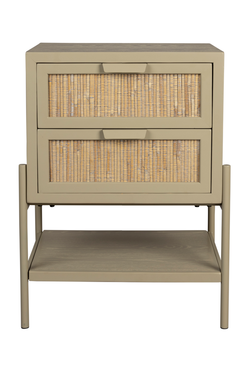 Rattan Bedside Table | Dutchbone Yasu | Woodfurniture.com