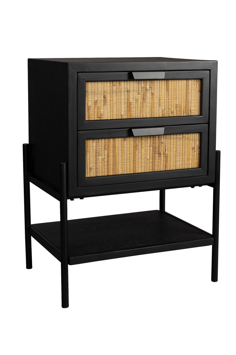 Rattan Bedside Table | Dutchbone Yasu | Woodfurniture.com