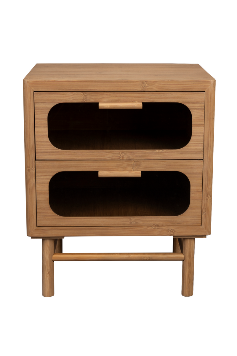 Bamboo Storage Side Table | Dutchbone Caroun | Woodfurniture.com