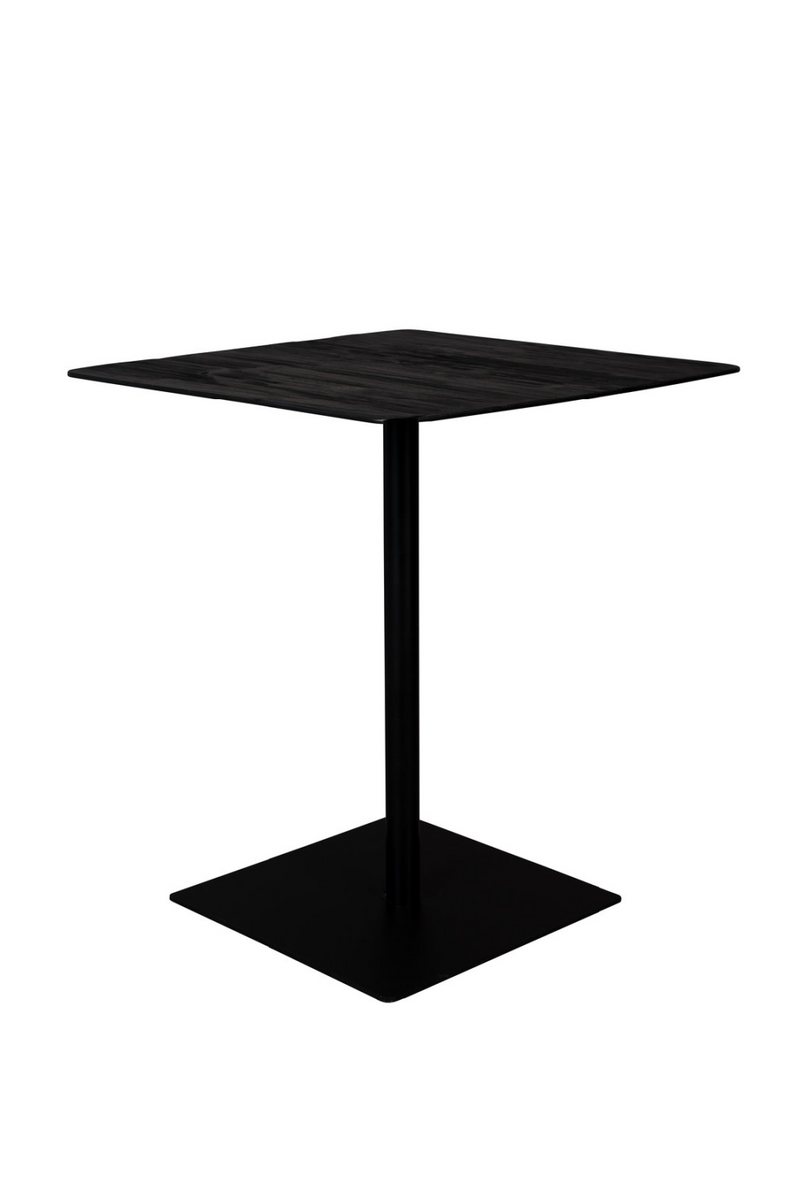 Black Square Counter Table | Dutchbone Braza | Wood Furniture.com