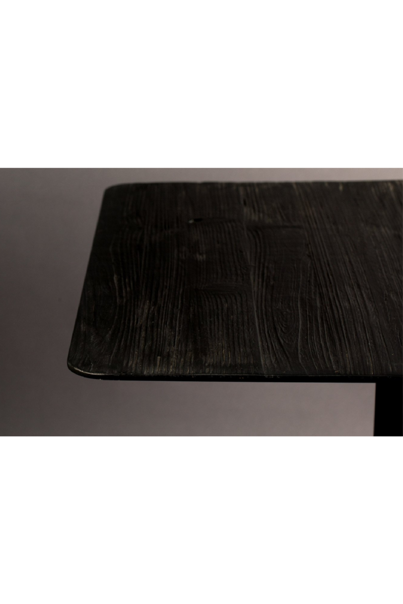 Black Square Counter Table | Dutchbone Braza | Wood Furniture.com