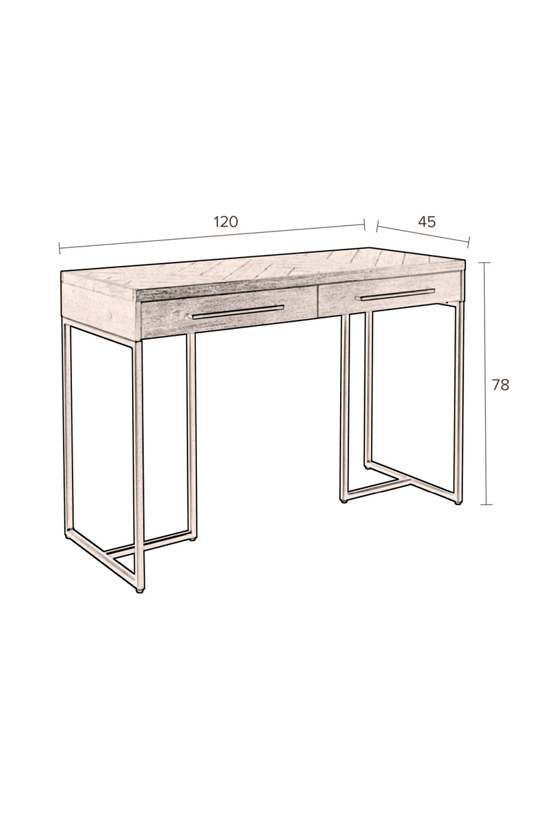 Acacia Wood Console Table | Dutchbone Class | Woodfurniture.com