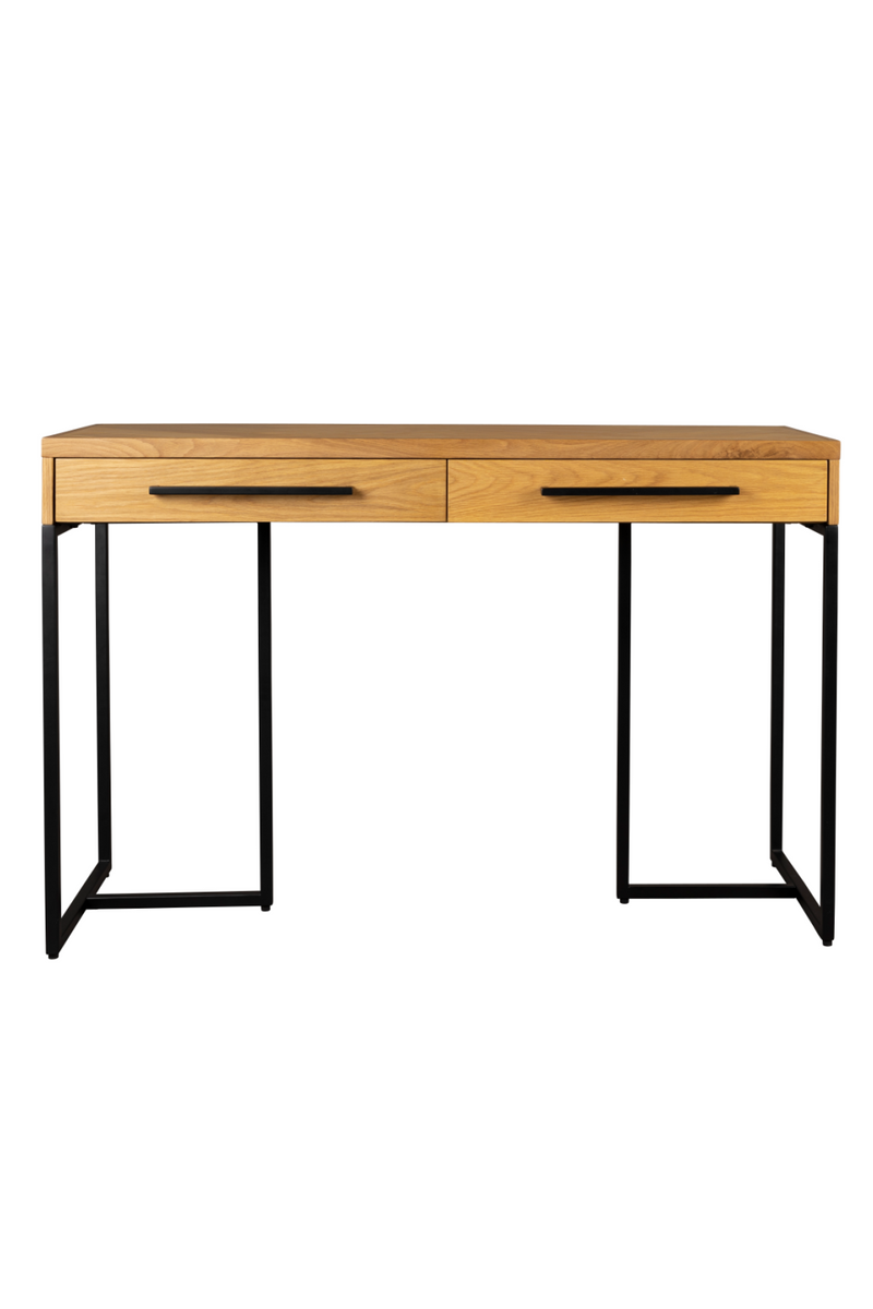 Vintage Herringbone Pattern Console Table | Dutchbone Class | Woodfurniture.com