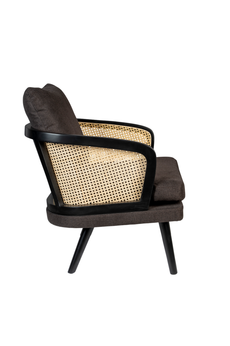 Rattan Backrest Lounge Chair | Dutchbone Manou | Woodfurniture.com