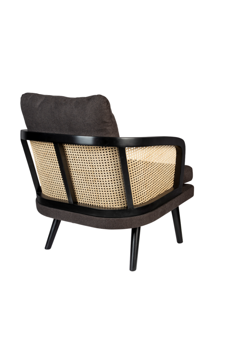 Rattan Backrest Lounge Chair | Dutchbone Manou | Woodfurniture.com