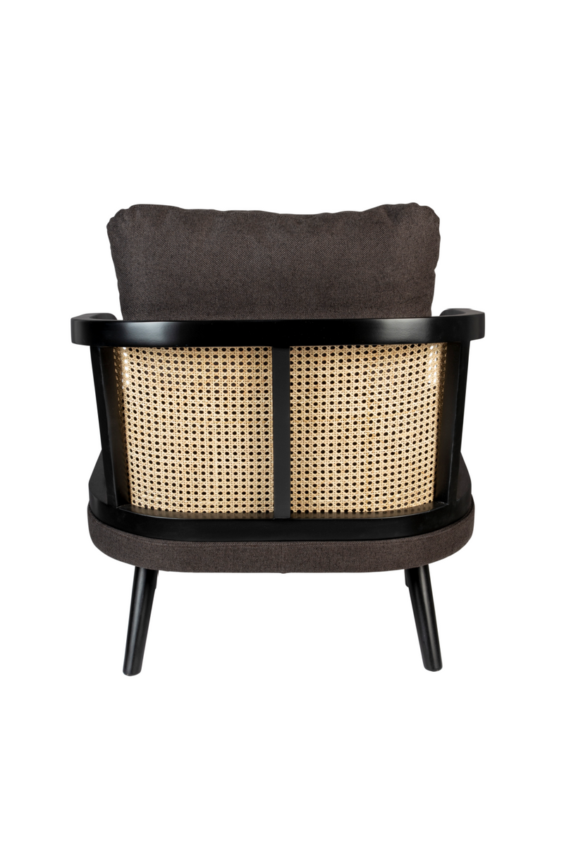 Rattan Backrest Lounge Chair | Dutchbone Manou | Woodfurniture.com