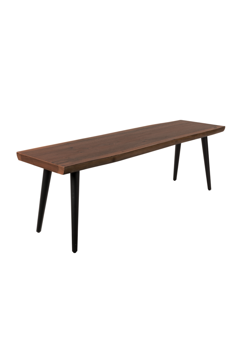 Walnut Dining Bench M | Dutchbone Alagon | Woodfurniture.com