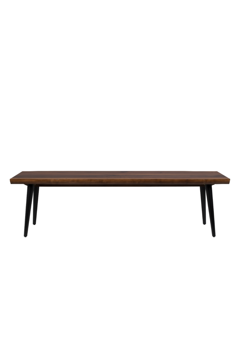 Walnut Dining Bench L | Dutchbone Alagon | Woodfurniture.com