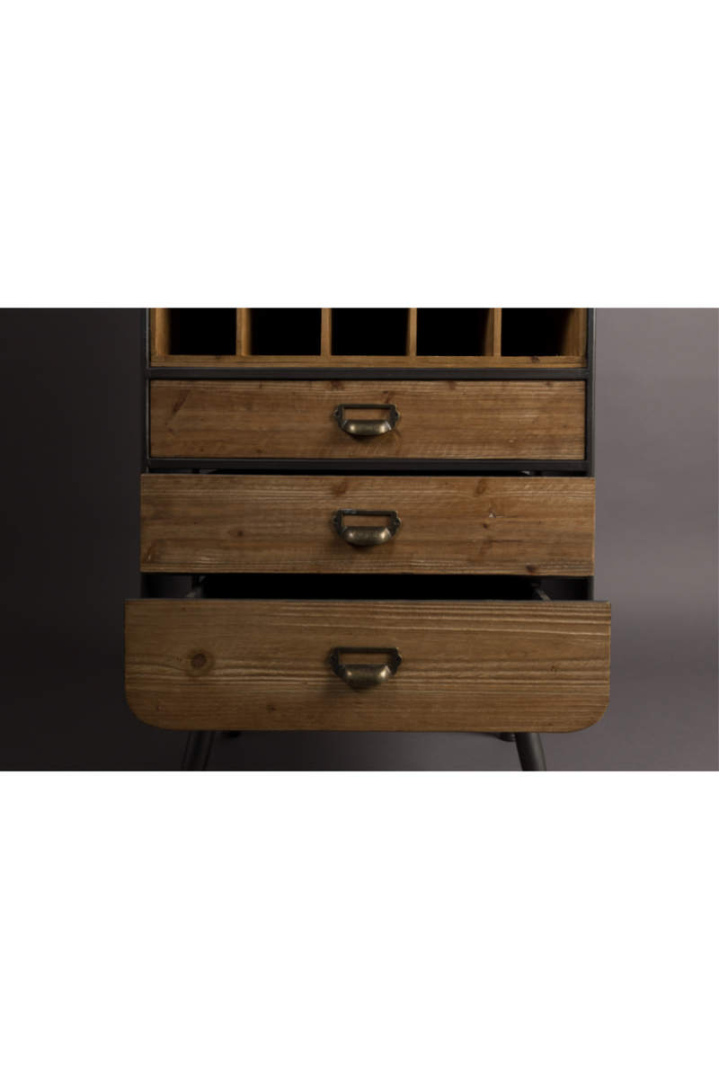 Wooden Wine Cabinet | Dutchbone Vino | Woodfurniture.com