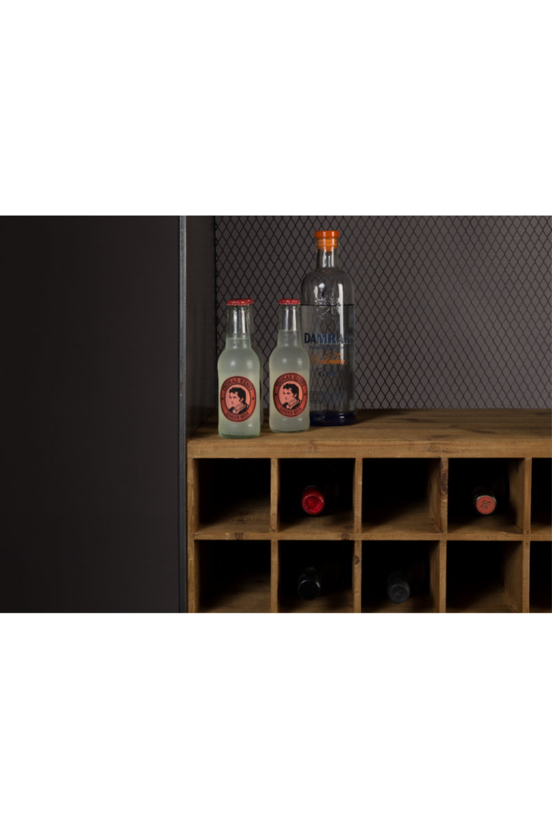 Wooden Wine Cabinet | Dutchbone Vino | Oroatrade.com