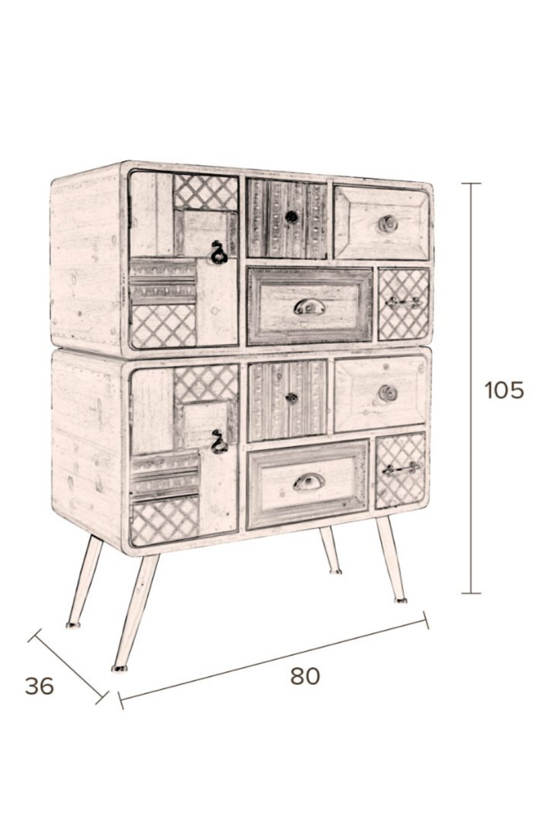 Wooden Accent Chest | Dutchbone Jove | Woodfurniture.com