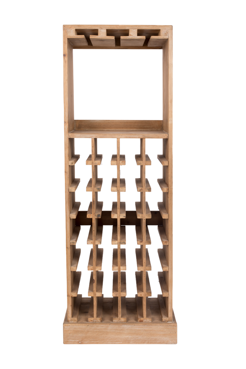 Tall Wooden Wine Cabinet | Dutchbone Claude | Woodfurniture.com