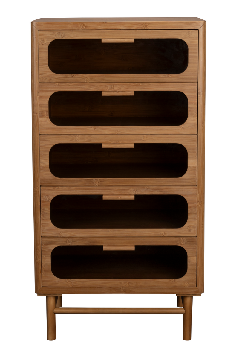 Bamboo Drawer Cabinet | Dutchbone Caroun | Woodfurniture.com