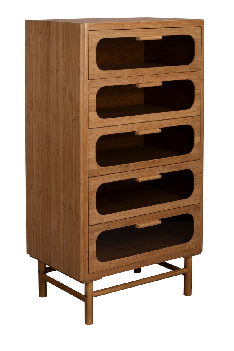 Bamboo Drawer Cabinet | Dutchbone Caroun | Woodfurniture.com