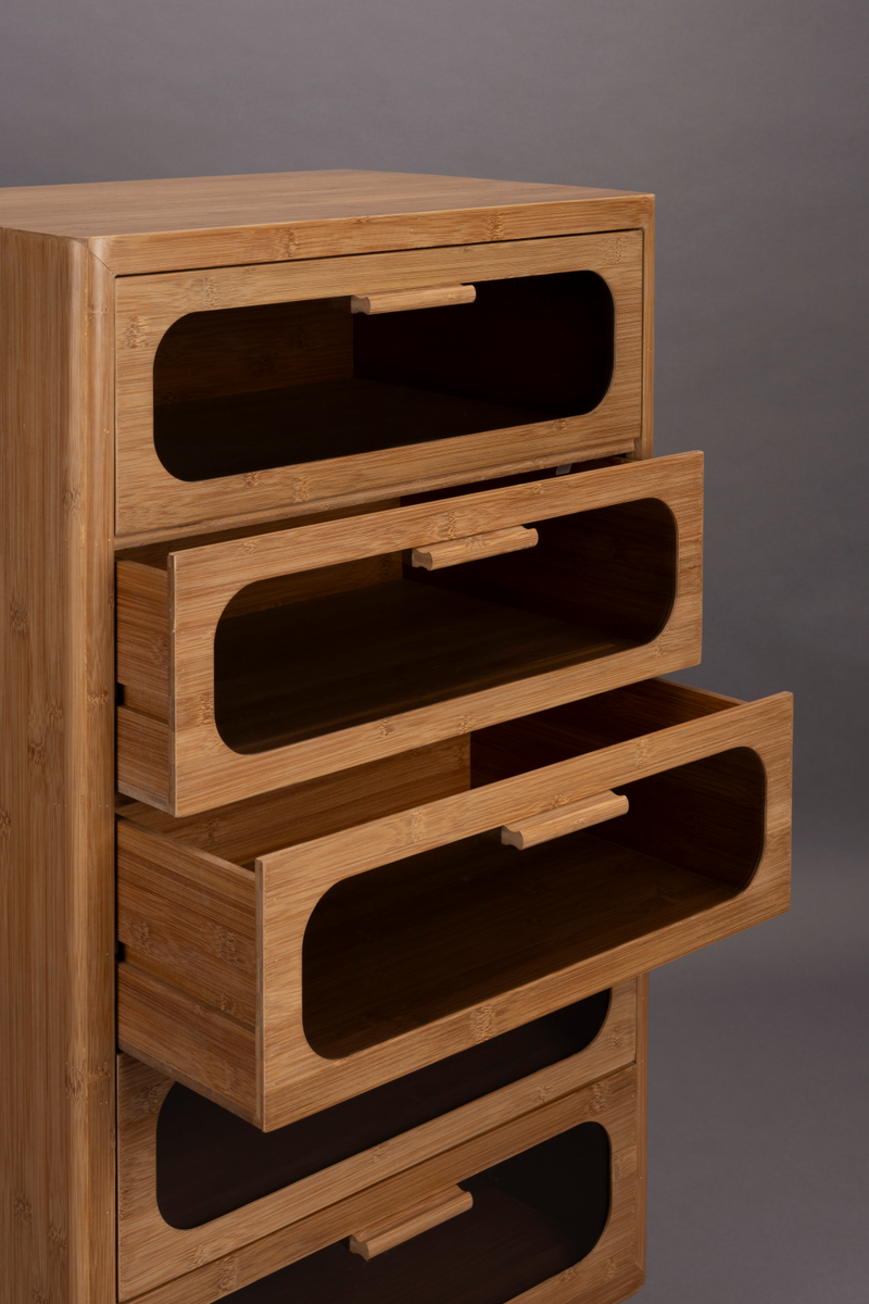 Bamboo Drawer Cabinet | Dutchbone Caroun | Woodfurniture.com